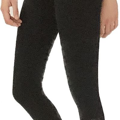 Fila Womens Cropped Tight, Black Melange - Small